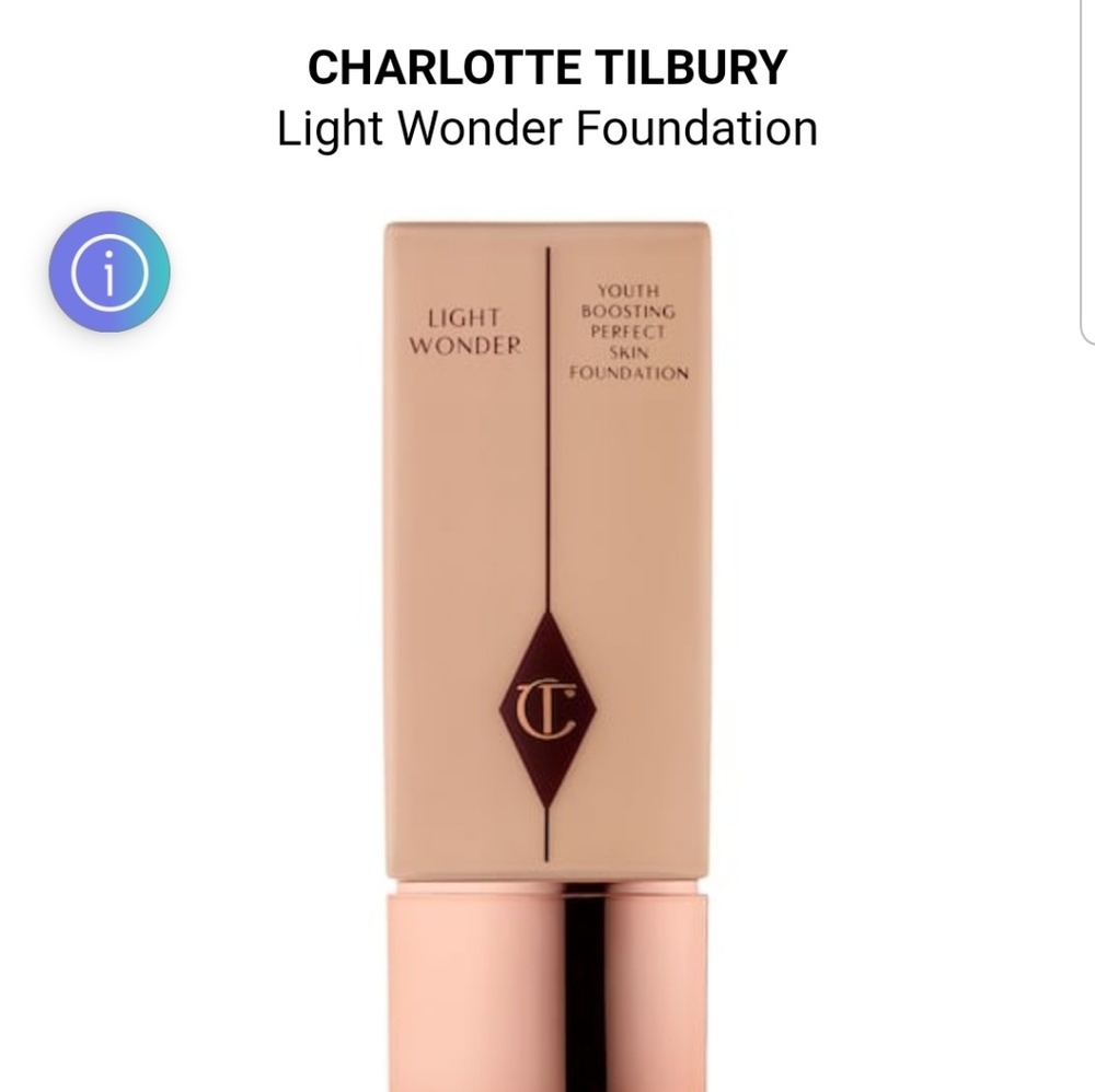 Charlotte Tilbury light wonder foundation